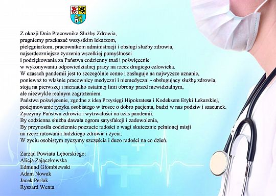 Dziś obchodzimy DZIEŃ LEKARZA