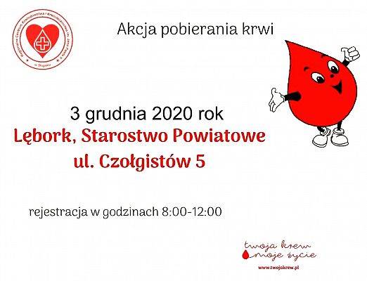 Krwiobus pod starostwem