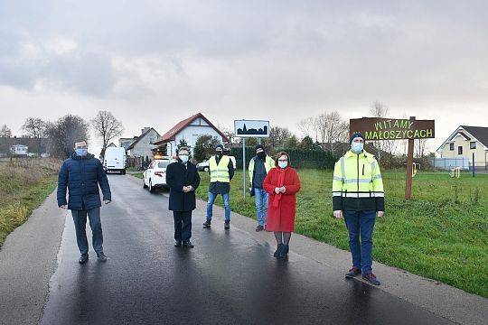 Nową drogą do Małoszyc