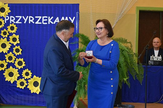 Medal Starosty dla profesora