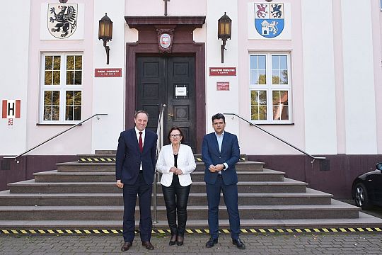 Wizyta Marszałka w starostwie