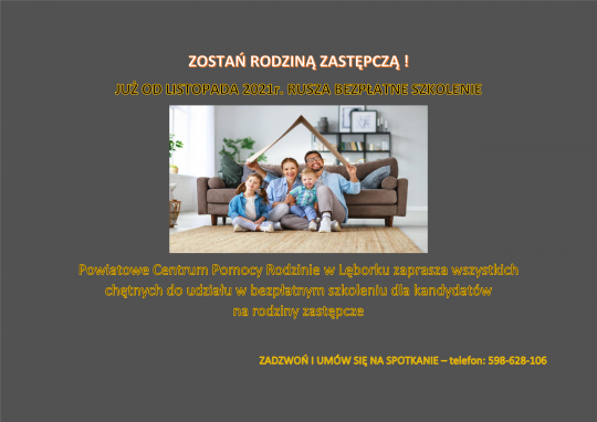 Zostań rodziną zastępczą