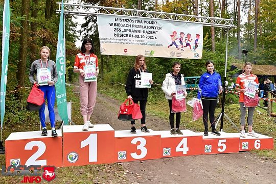 Kolejne medalistki w progach