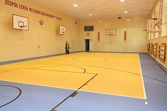 Gimnastyczna sala – jak nowa