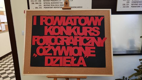 „Ożywione dzieła” w starostwie