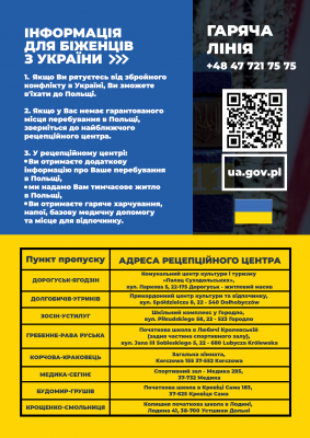 Informacja dla obywateli