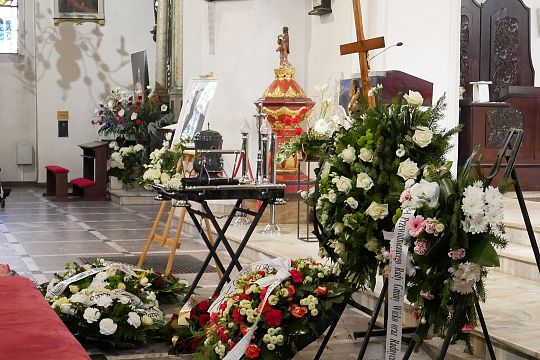 Społeczność powiatu pożegnała