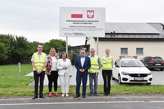 Bezpieczniej na drodze Łebień