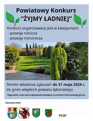 Powiatowy Konkurs “ŻYJMY