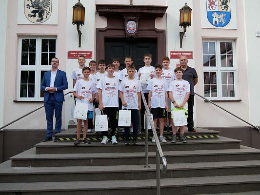 Starosta przyjął mistrzów