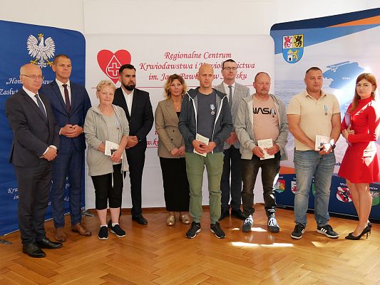 Krwiodawcy na medal