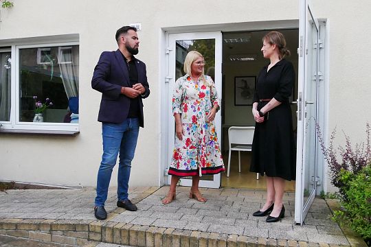 Starosta z wizytą w Domu