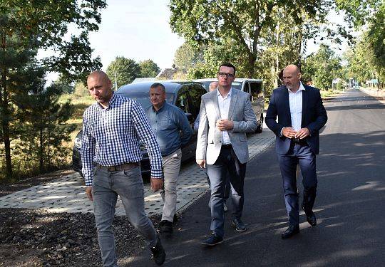 Przebudowano drogę powiatową