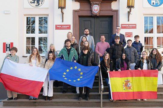 Uczestnicy Erasmus+ z wizytą w