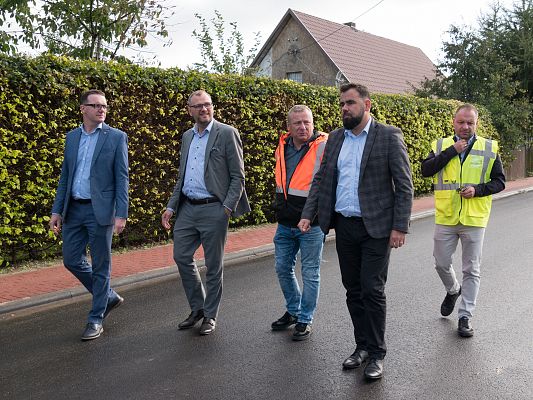 W Krępie droga jak nowa