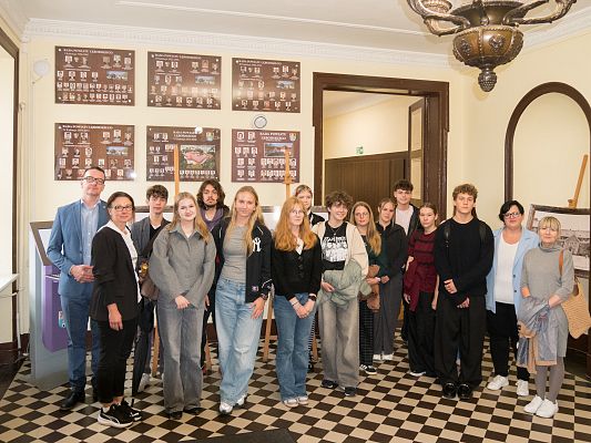 Przyszli ambasadorowie z