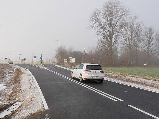 W Gęsi po nowej drodze