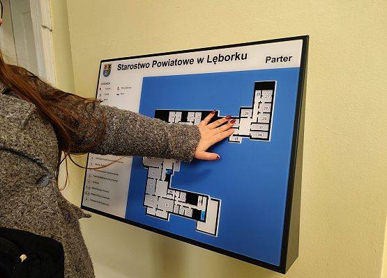 Tablica tyflograficzna na