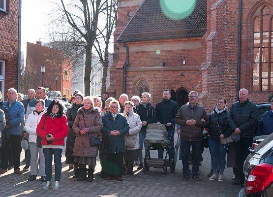 Uroczystości pod tablicą
