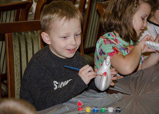 Wspólne malowanie świątecznych