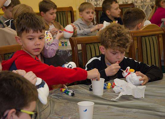 Wspólne malowanie świątecznych