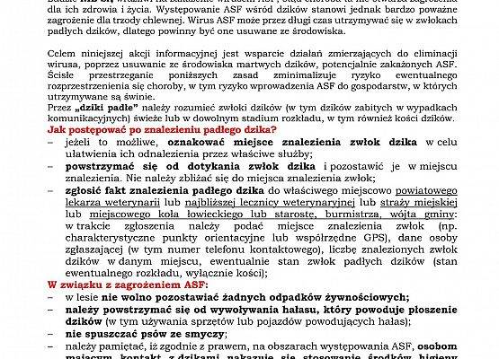 Ulotka jak postępować