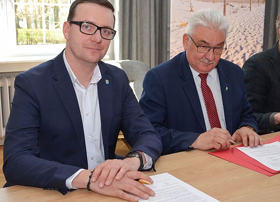 Podpisanie umów na wsparcie