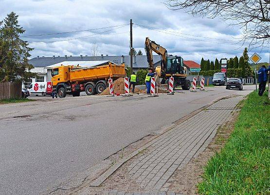 Prace drogowe na ul. Dworcowej