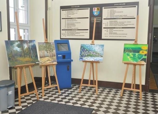Wystawa prac malarskich pn.