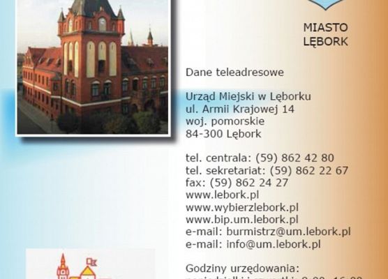 FOLDER INFORMACYJNY O URZĘDACH