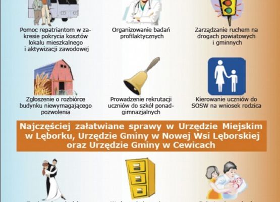 FOLDER INFORMACYJNY O URZĘDACH
