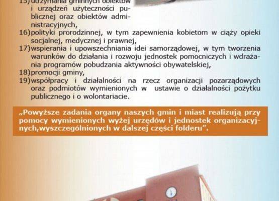 FOLDER INFORMACYJNY O URZĘDACH