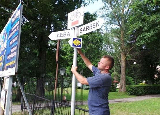 Znakowanie Pomorskiej Drogi