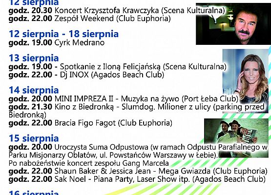 Imprezowy tydzień w Łebie