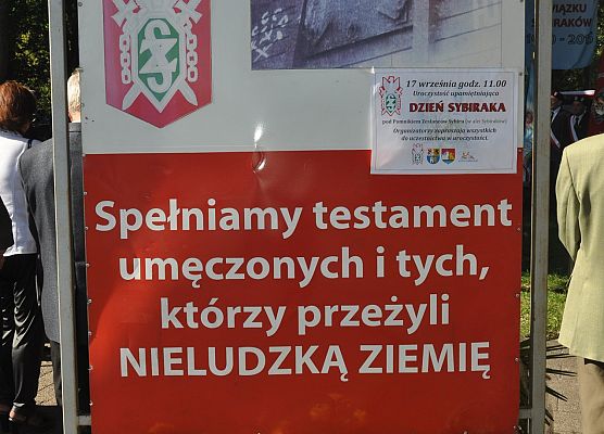 Obchody Dnia Sybiraka w