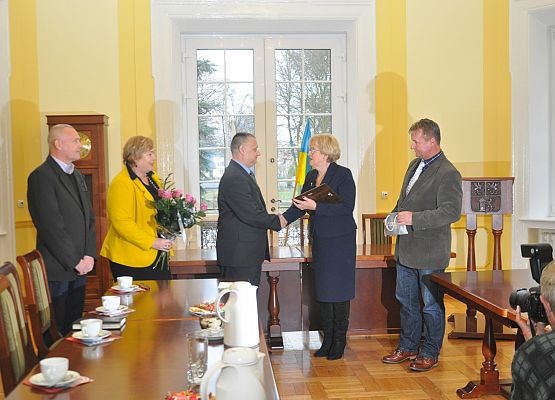 Pożegnanie komendanta