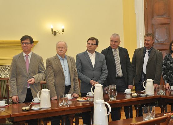 Pożegnanie komendanta