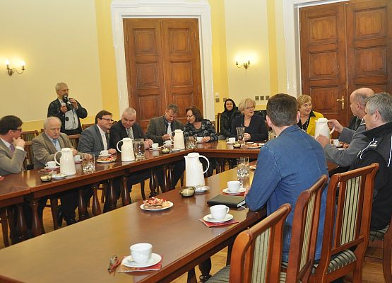 Pożegnanie komendanta