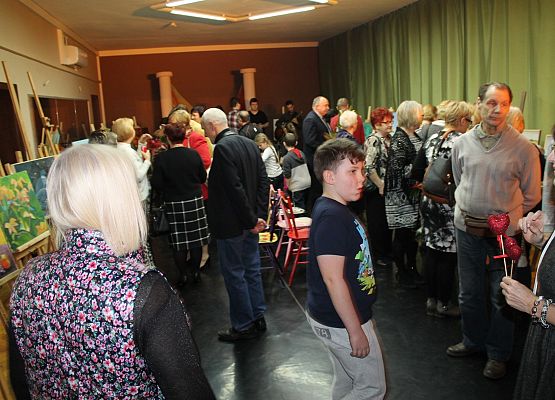 Wernisaż prac malarskich Hanny