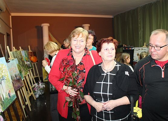 Wernisaż prac malarskich Hanny
