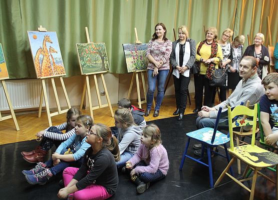 Wernisaż prac malarskich Hanny