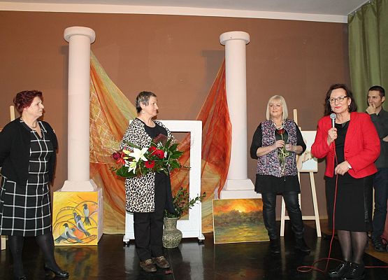 Wernisaż prac malarskich Hanny