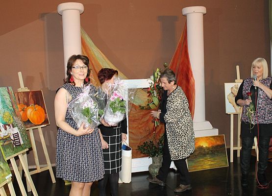 Wernisaż prac malarskich Hanny