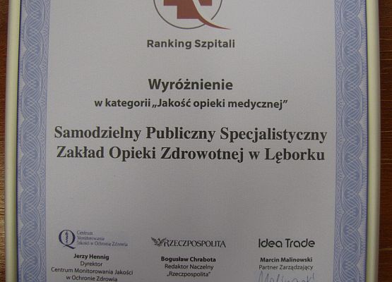 Lęborski Szpital na wysokiej