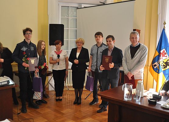 Uczniowie  etapu powiatowego