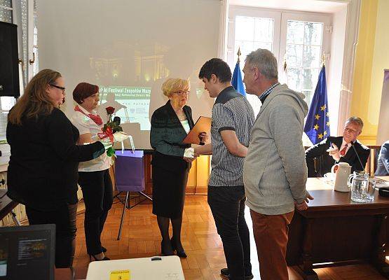 Uczniowie  etapu powiatowego