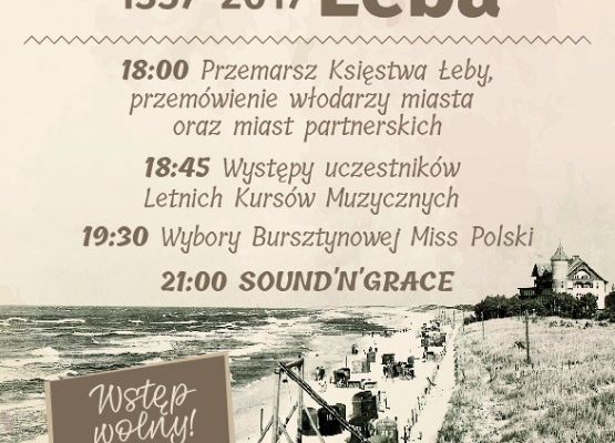 Obchody 660-lecia Łeby już 8