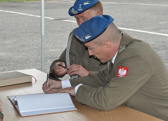 Pożegnanie Dowódcy Jednostki