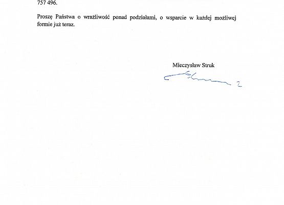 Apel Marszałka Województwa