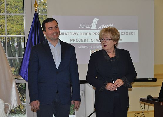 Młodzież z wizytą w Starostwie